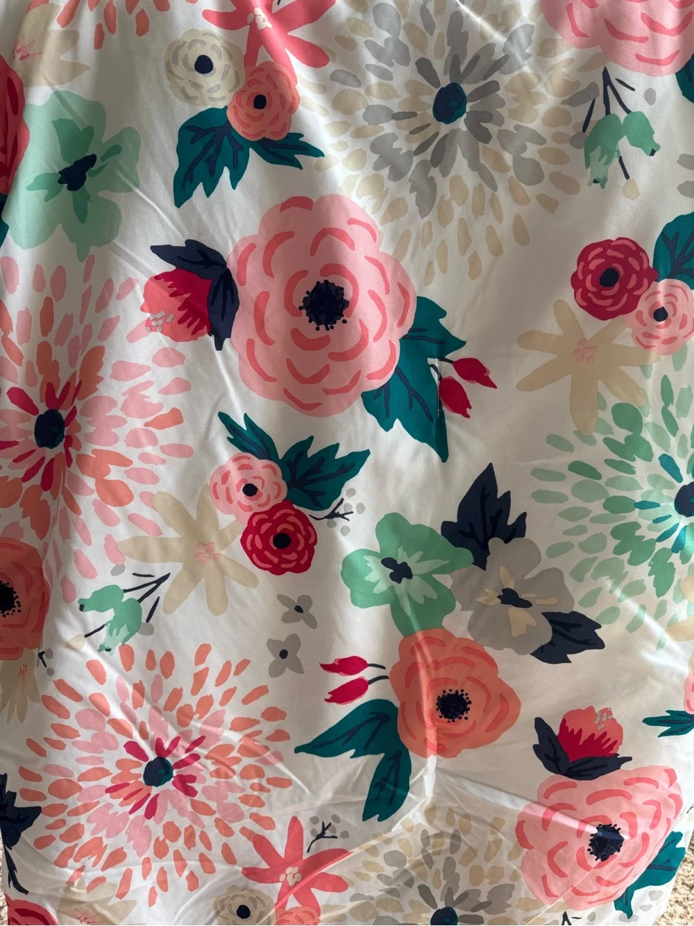 Twin XL comforter and standard pillowcase